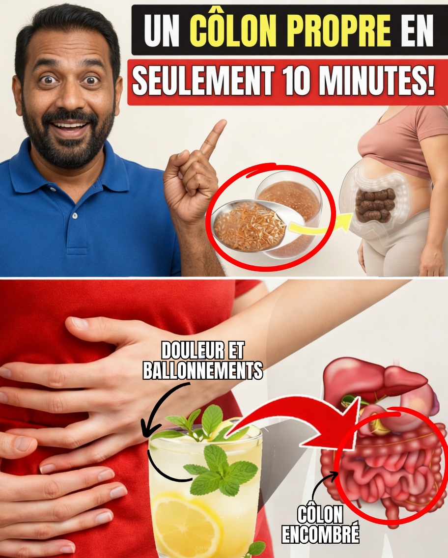 Vous souffrez de ballonnements occasionnels ou d’irrégularité ? Buvez simplement 1 verre et nettoyez tout votre côlon en 10 minutes !