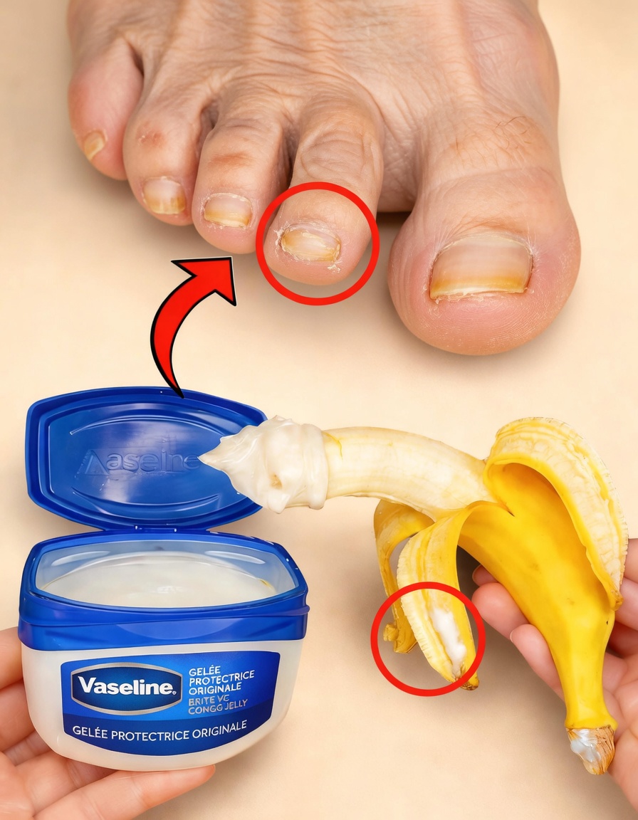 Le champignon disparaîtra à jamais avec une banane et de la vaseline ! Un médecin partage son secret