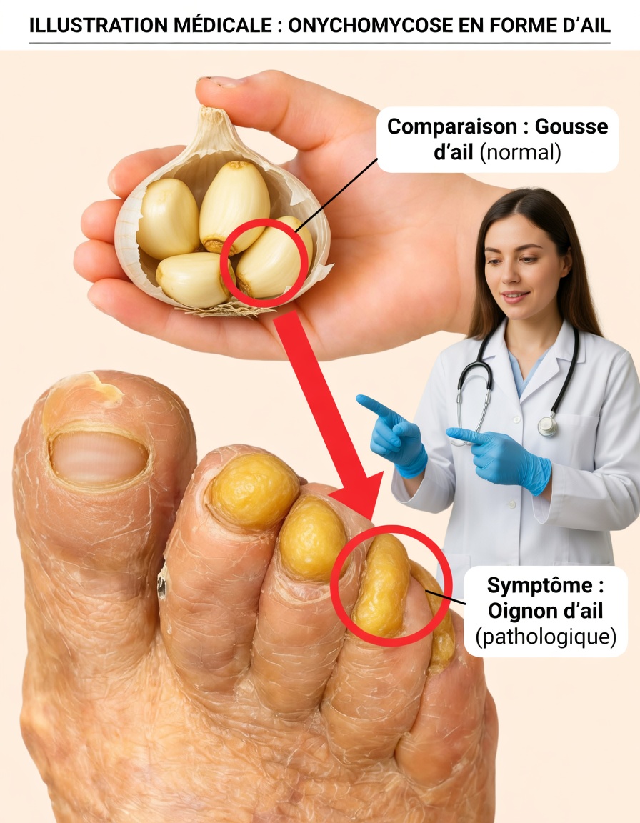 Éliminez définitivement le pied d’athlète avec de l’ail !