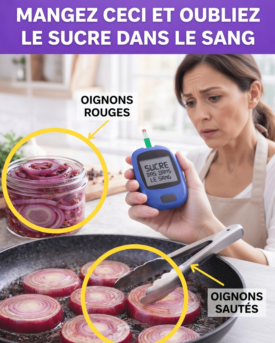 La recette à base d’oignon qui détruit le diabète, nettoie vos artères et sauve votre cœur !