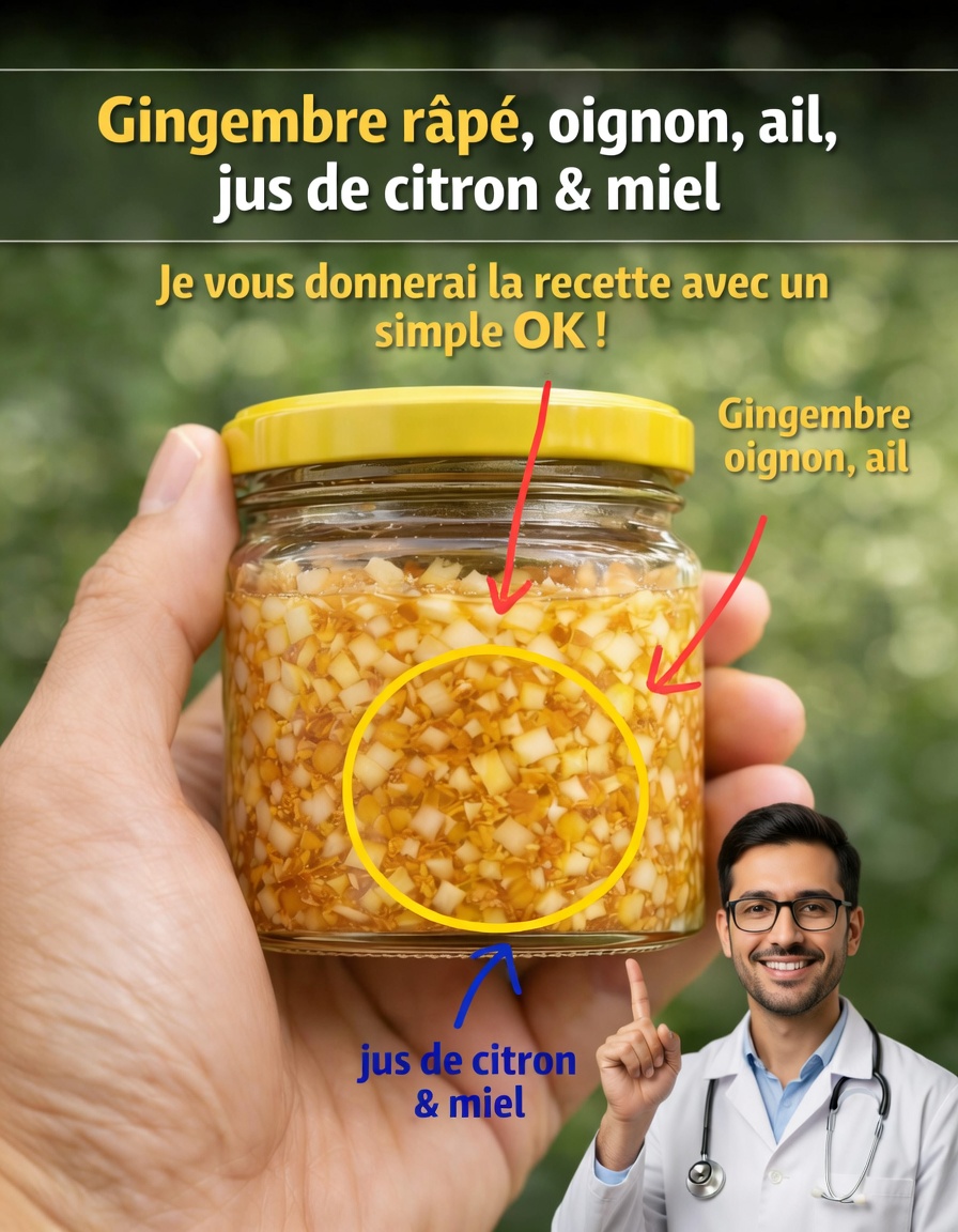 Mélange de gingembre, d’ail, d’oignon et de citron : une façon naturelle de soutenir le nettoyage des poumons et de l’organisme