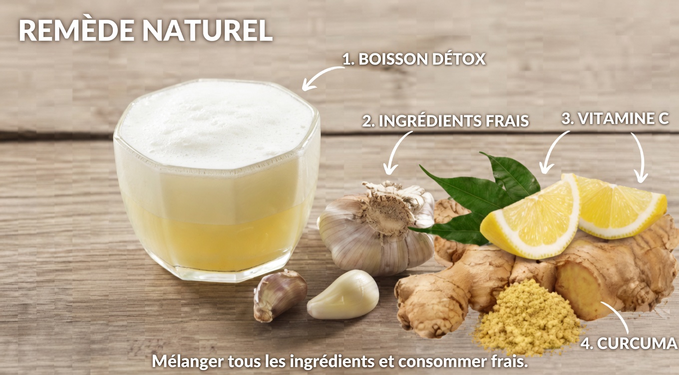 Mélange de gingembre, d’ail, d’oignon et de citron : une façon naturelle de soutenir le nettoyage des poumons et de l’organisme