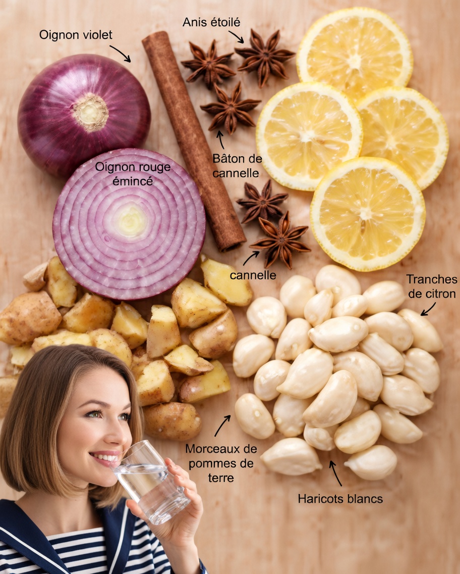 Mélange de gingembre, d’ail, d’oignon et de citron : une façon naturelle de soutenir le nettoyage des poumons et de l’organisme