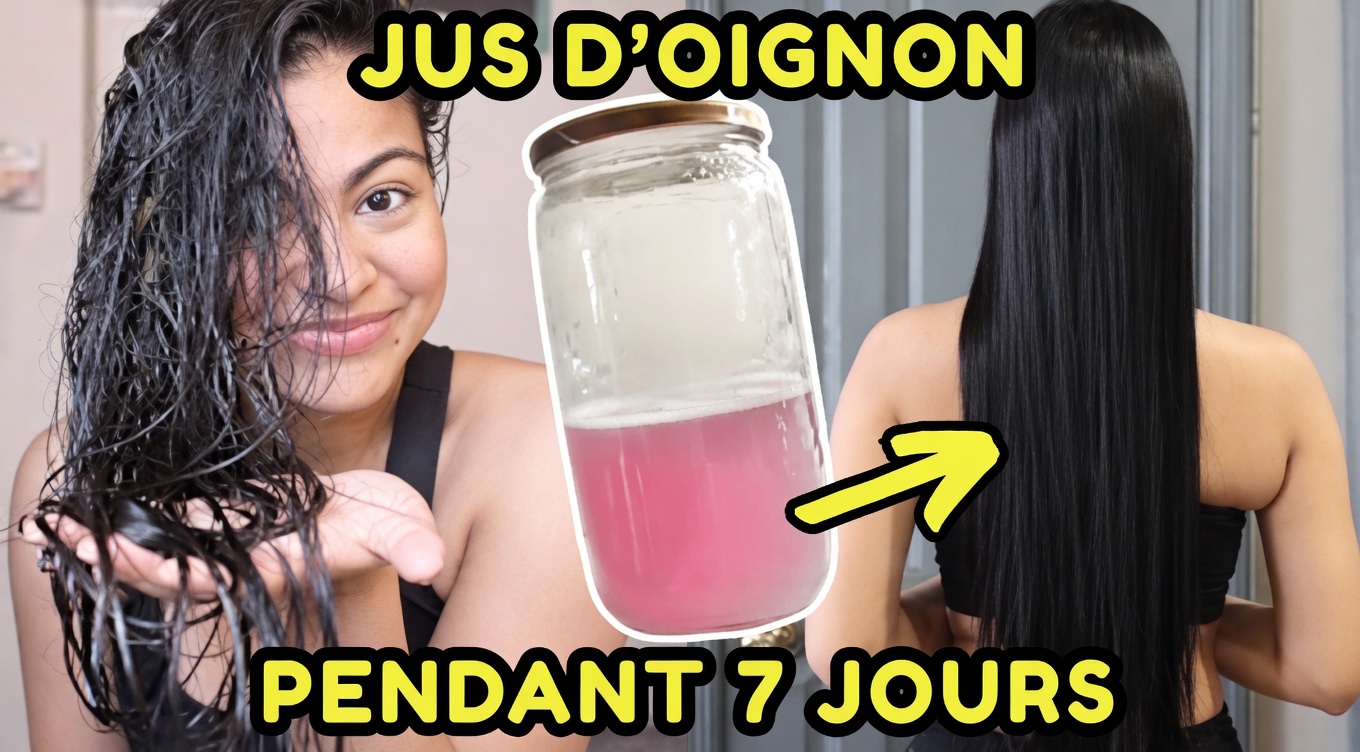 Jus d’oignon fermenté : le secret naturel pour la pousse des cheveux qui a transformé ma chevelure – plus vite, plus épaisse et plus saine en quelques semaines
