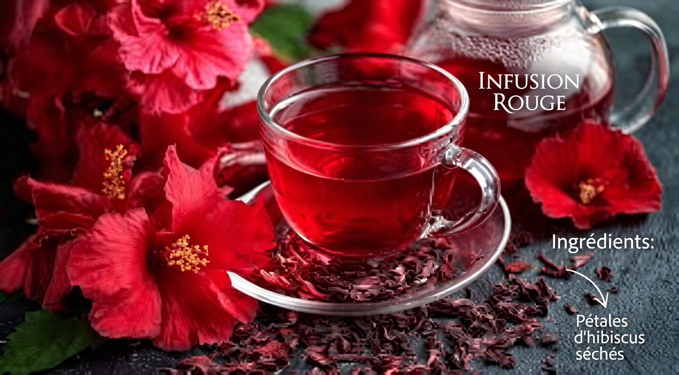 Gingembre, feuilles de laurier et hibiscus : une boisson aux herbes rafraîchissante pour le bien-être au quotidien – le rituel quotidien qui apaise la digestion, calme l’inflammation et stimule la vitalité