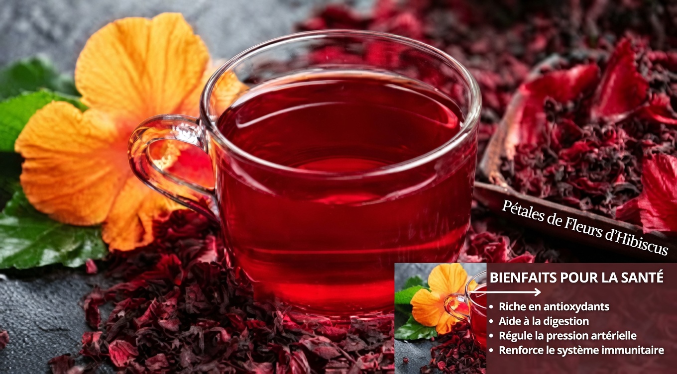 Gingembre, feuilles de laurier et hibiscus : une boisson aux herbes rafraîchissante pour le bien-être au quotidien – le rituel quotidien qui apaise la digestion, calme l’inflammation et stimule la vitalité