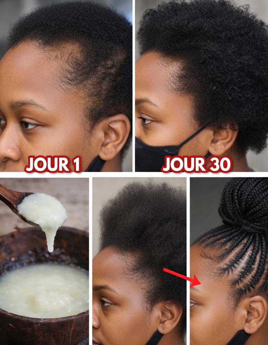 MES CHEVEUX ÉTAIENT COMPLÈTEMENT DÉGARNIS ! JUSQU’À CE QUE JE COMMENCE À UTILISER CE REMÈDE — MES CHEVEUX ONT POUSSÉ À UNE VITESSE FOLLE & LA PEAU RAYONNE (Masque au riz + aloe vera)