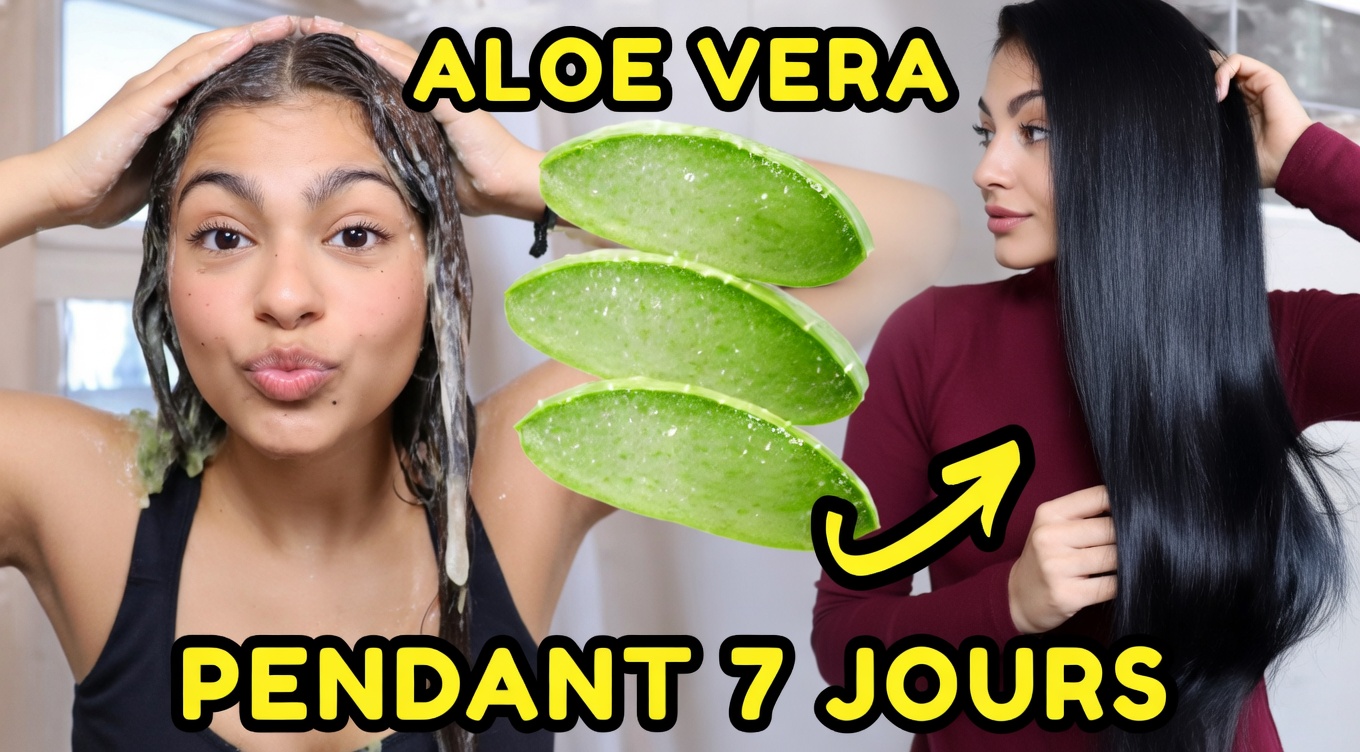 MES CHEVEUX ÉTAIENT COMPLÈTEMENT DÉGARNIS ! JUSQU’À CE QUE JE COMMENCE À UTILISER CE REMÈDE — MES CHEVEUX ONT POUSSÉ À UNE VITESSE FOLLE & LA PEAU RAYONNE (Masque au riz + aloe vera)