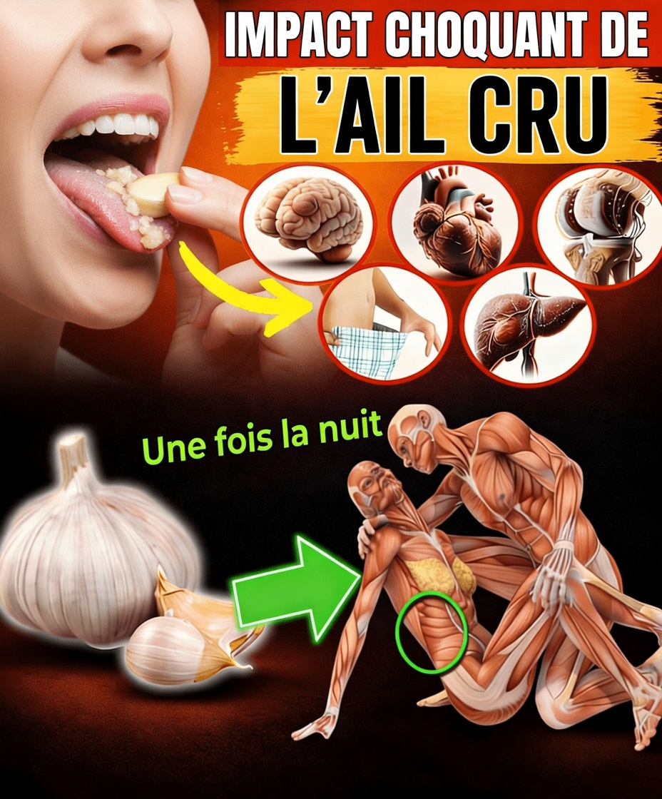 Que se passe-t-il dans votre corps lorsque vous mangez deux gousses d’ail cru chaque jour – des bienfaits surprenants prouvés par la science