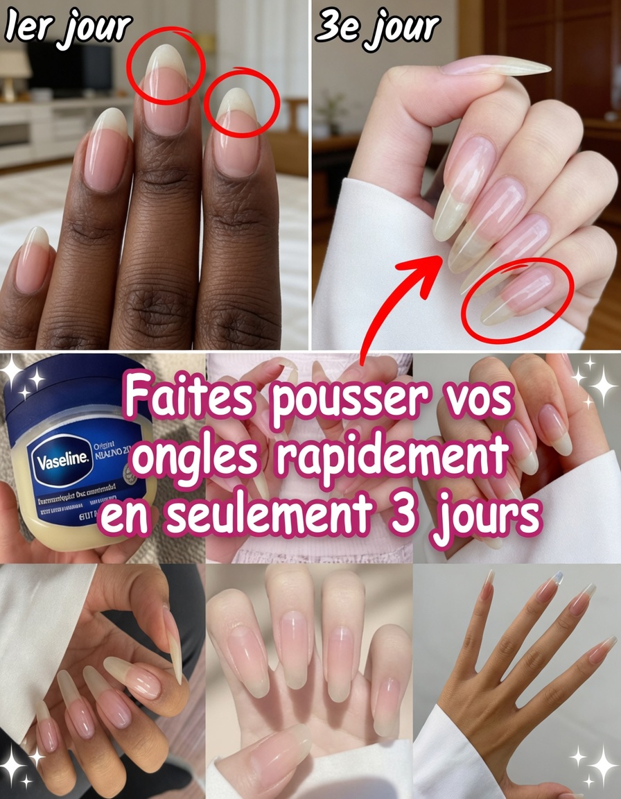 Comment faire pousser vos ongles visiblement plus longs et plus forts en seulement 10 jours, naturellement