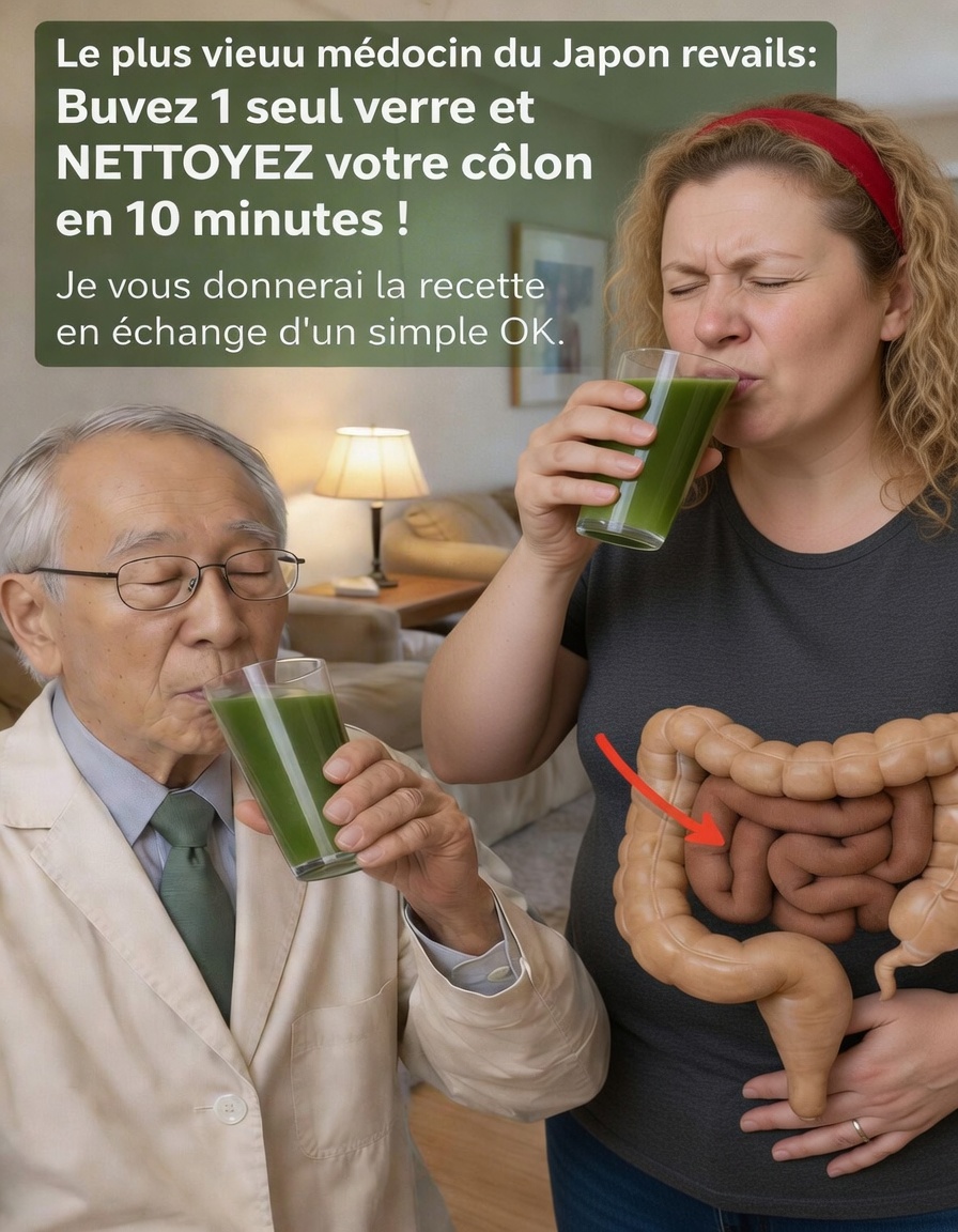 Buvez ce verre chaque jour pour soutenir naturellement votre côlon