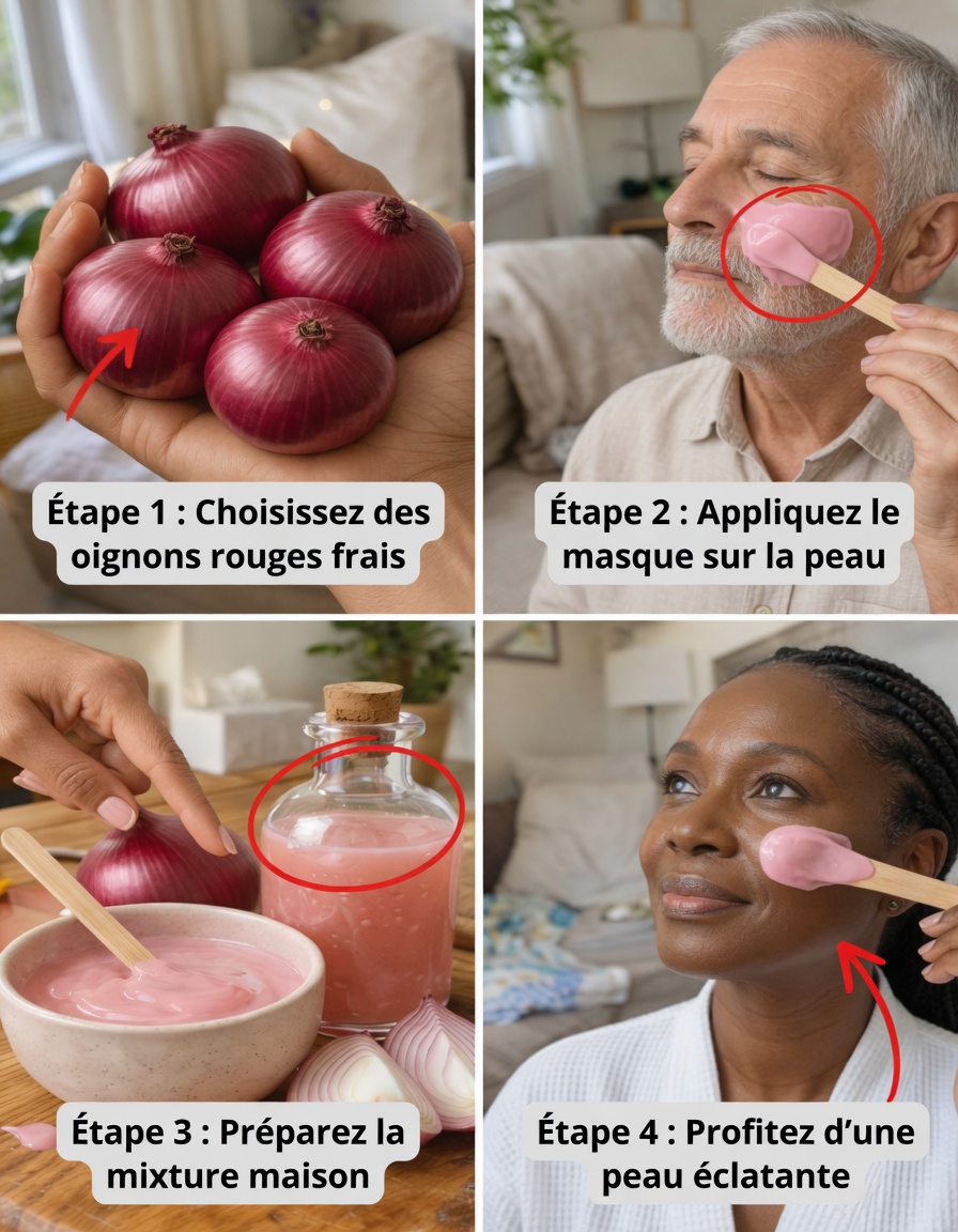 Oignon rouge pour le visage : explorer cet ingrédient de cuisine pour votre routine quotidienne de soins de la peau