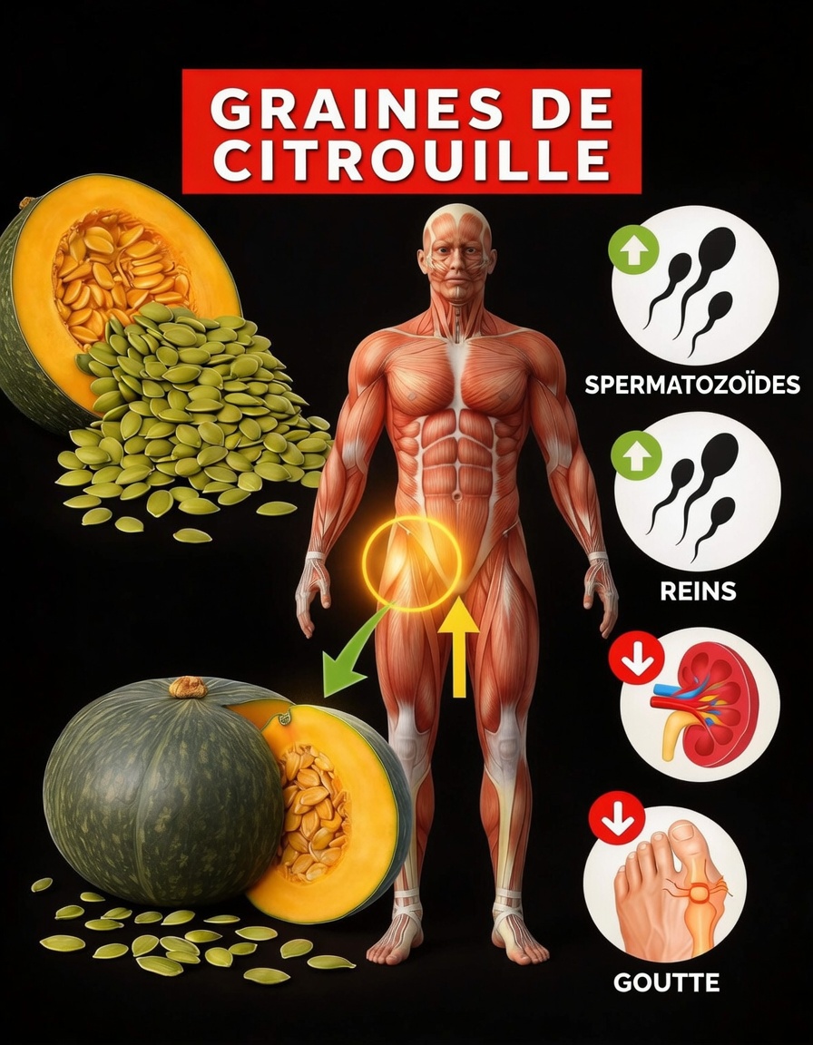 Que se passe-t-il dans votre corps lorsque vous mangez des graines de courge tous les jours pendant un mois ?