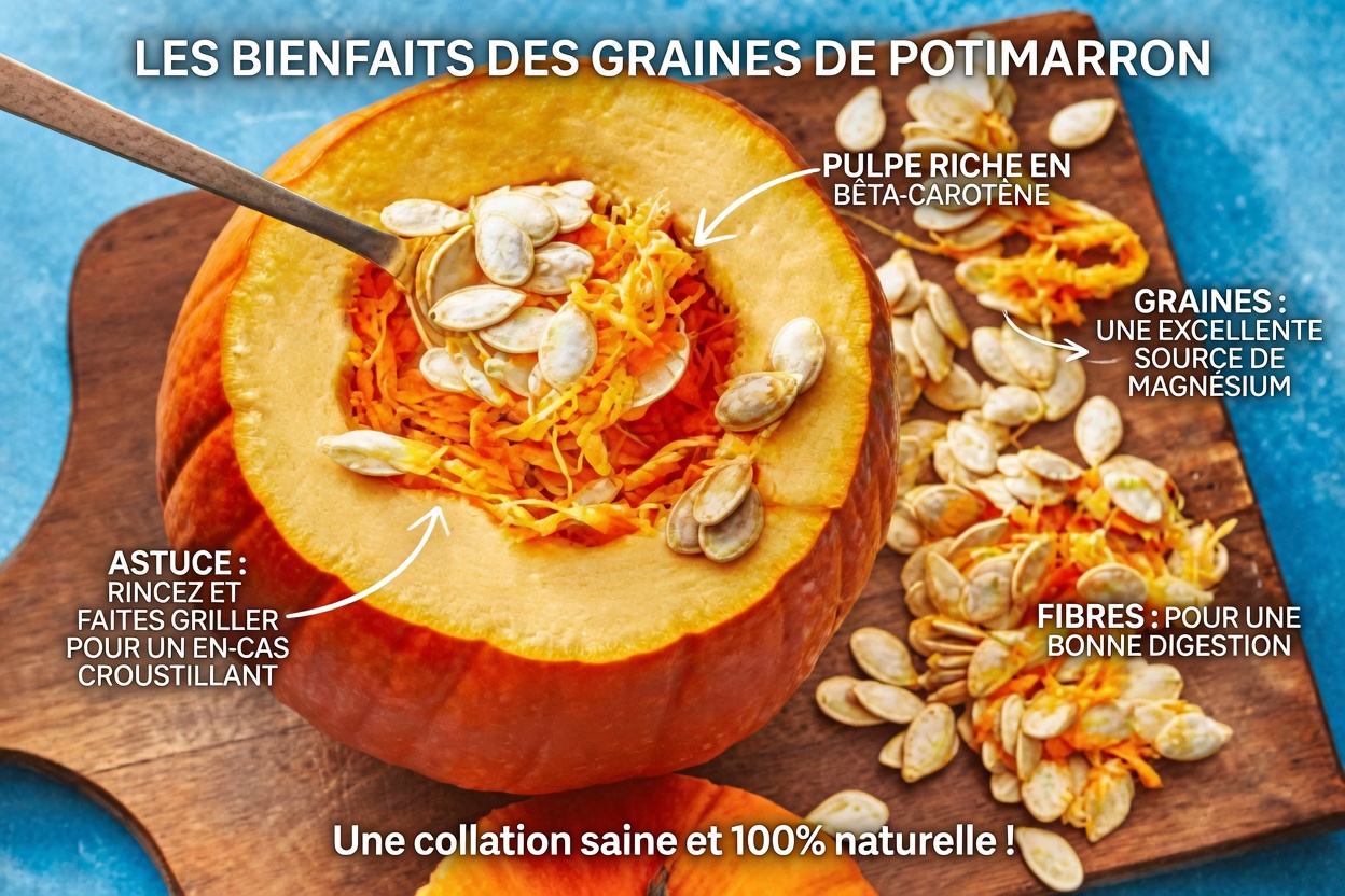 Que se passe-t-il dans votre corps lorsque vous mangez des graines de courge tous les jours pendant un mois ?
