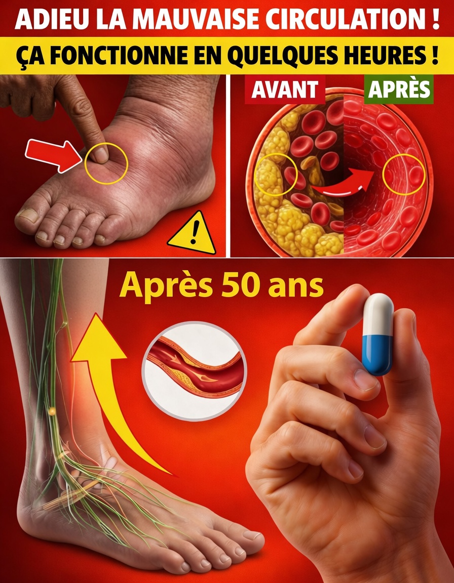 SENIORS : la boisson n°1 pour DÉGAGER les artères des jambes et AMÉLIORER naturellement la circulation sanguine | Conseils santé pour seniors