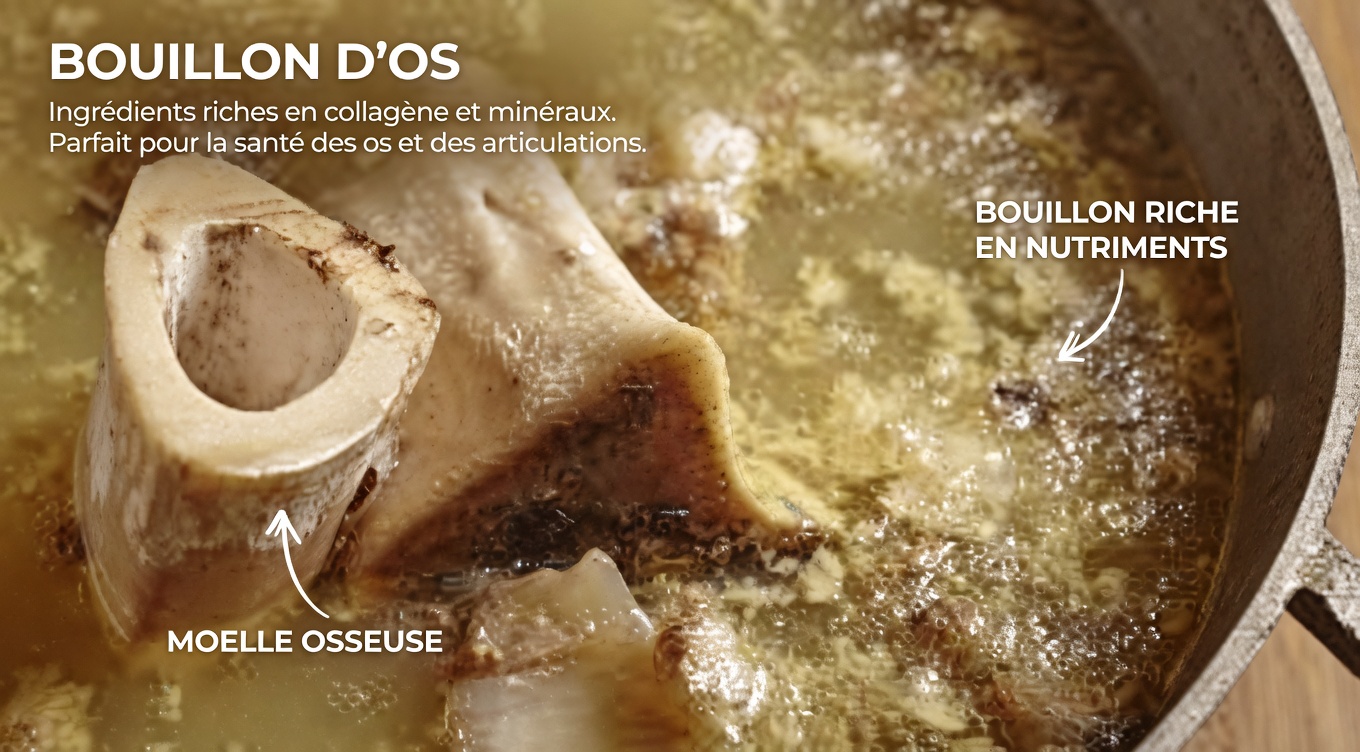 Bouillon de cartilage avant le coucher pour les seniors : une habitude nourrissante pour soutenir le confort des genoux et la mobilité