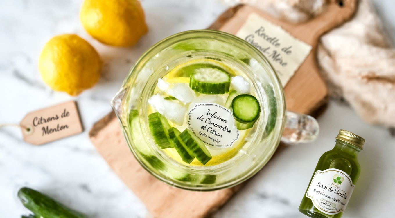 14 raisons pour lesquelles vous devriez boire chaque jour de l’eau infusée au concombre, au gingembre, à la menthe et au citron