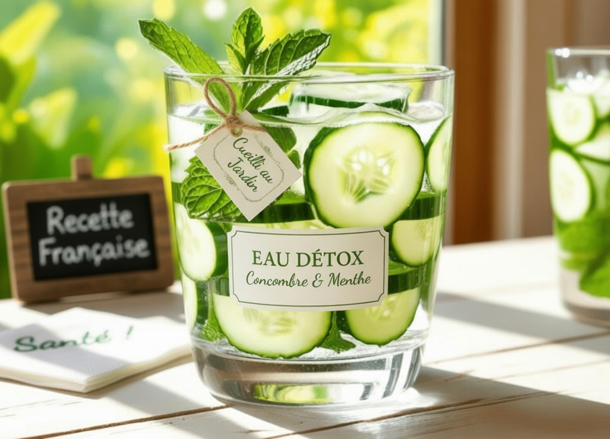 14 raisons pour lesquelles vous devriez boire chaque jour de l’eau infusée au concombre, au gingembre, à la menthe et au citron