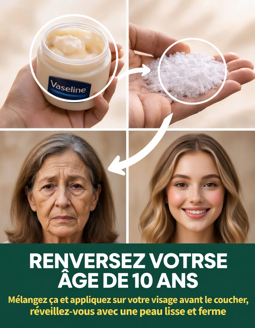 L’astuce virale de la vaseline et du sel est-elle le secret d’une peau plus lisse et plus ferme en apparence pour les femmes de plus de 35 ans ?