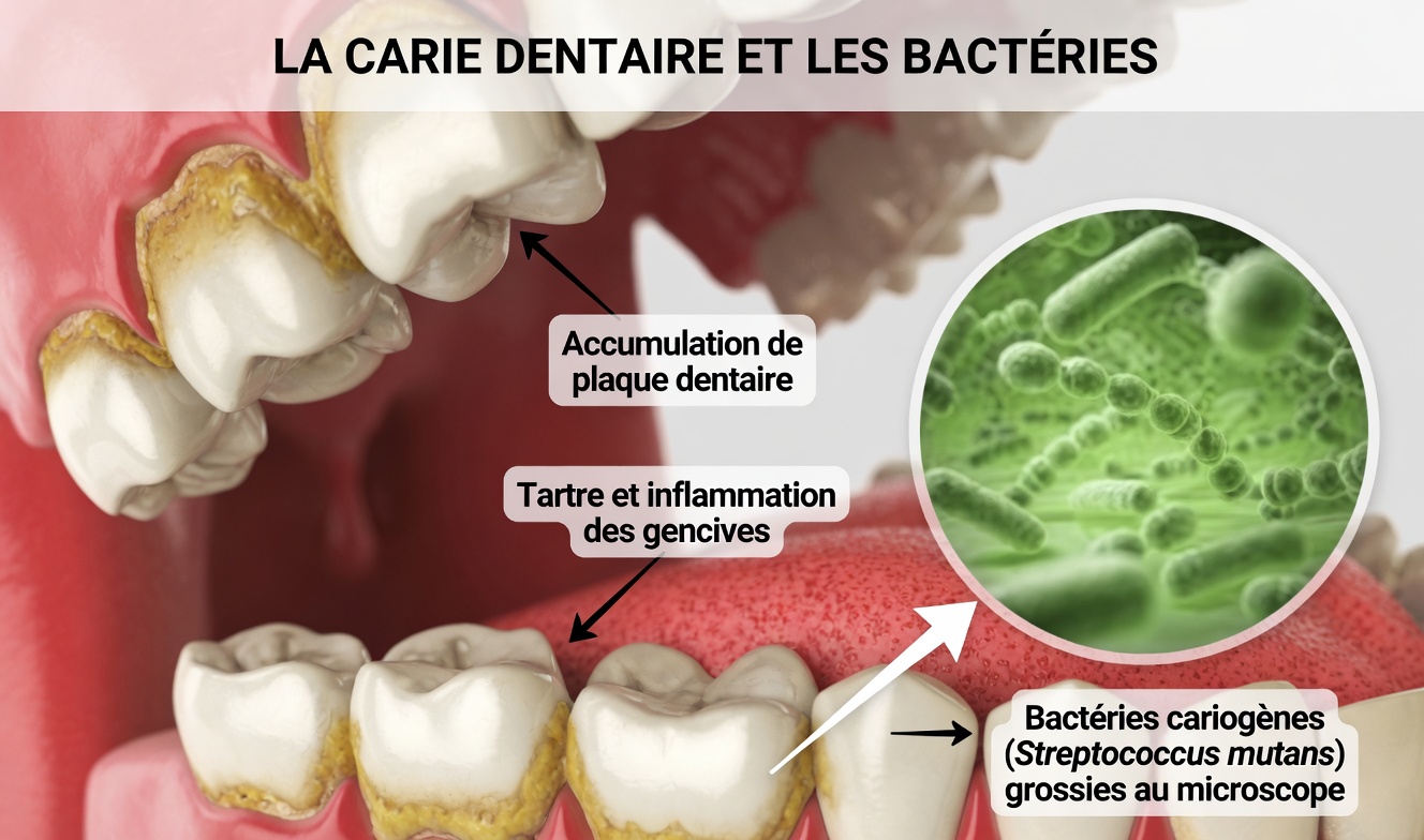 Comment le basilic sacré (tulsi) peut naturellement contribuer à des dents plus solides, des gencives plus saines, une haleine plus fraîche et la prévention des caries