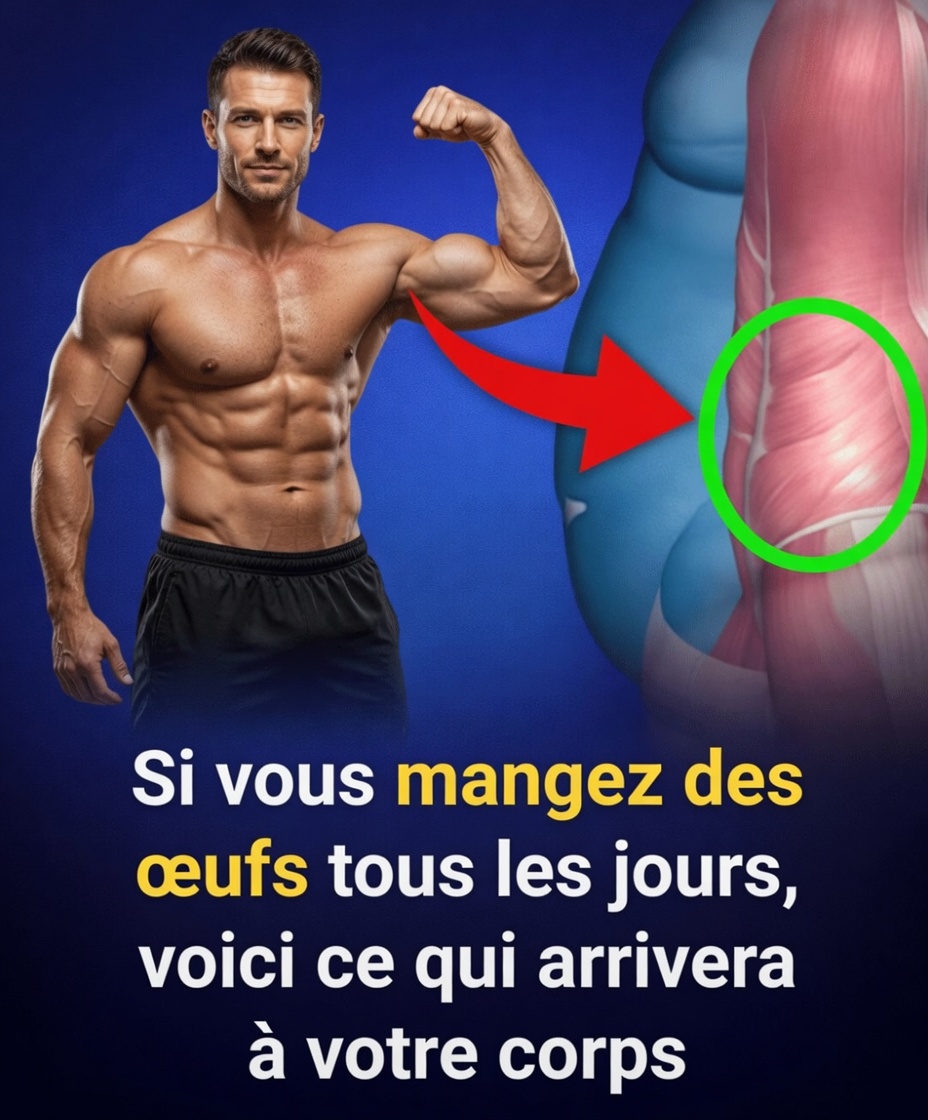Préparez-vous à être choqué par ce qui se passe à l’intérieur de votre corps si vous mangez des œufs tous les jours