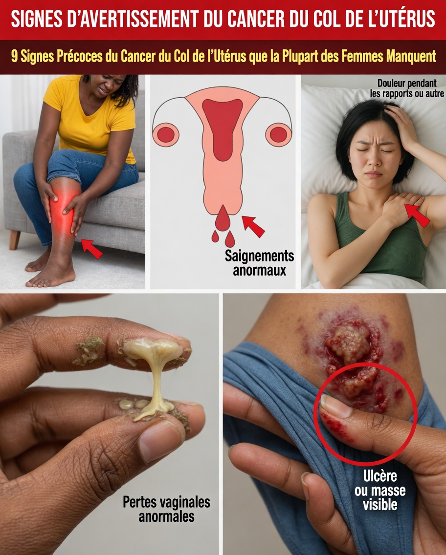 9 signes avant-coureurs précoces du cancer du col de l’utérus que la plupart des femmes manquent (et pourquoi il est important d’écouter son corps)