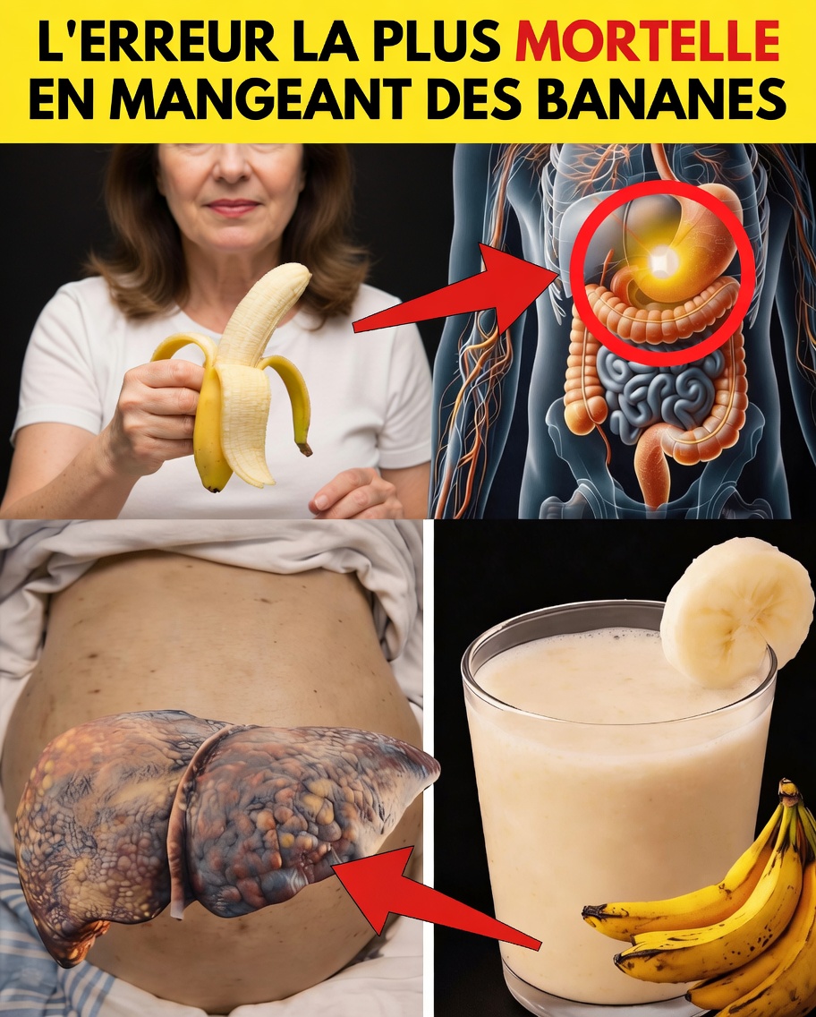 8 erreurs graves que vous commettez en mangeant des bananes – arrêtez maintenant avant qu’elles ne sabotent votre santé !