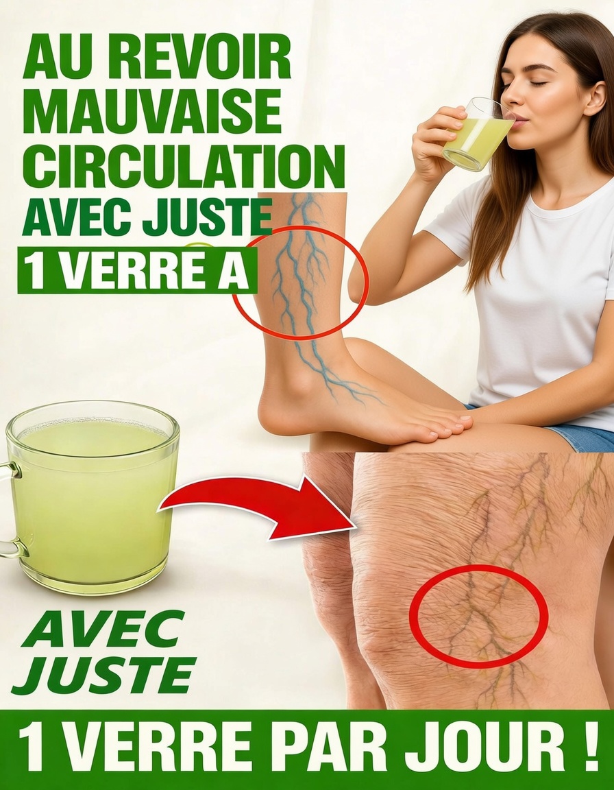 La boisson n°1 qui RÉGÉNÈRE vos ARTÈRES et met FIN à une mauvaise CIRCULATION pour de BON