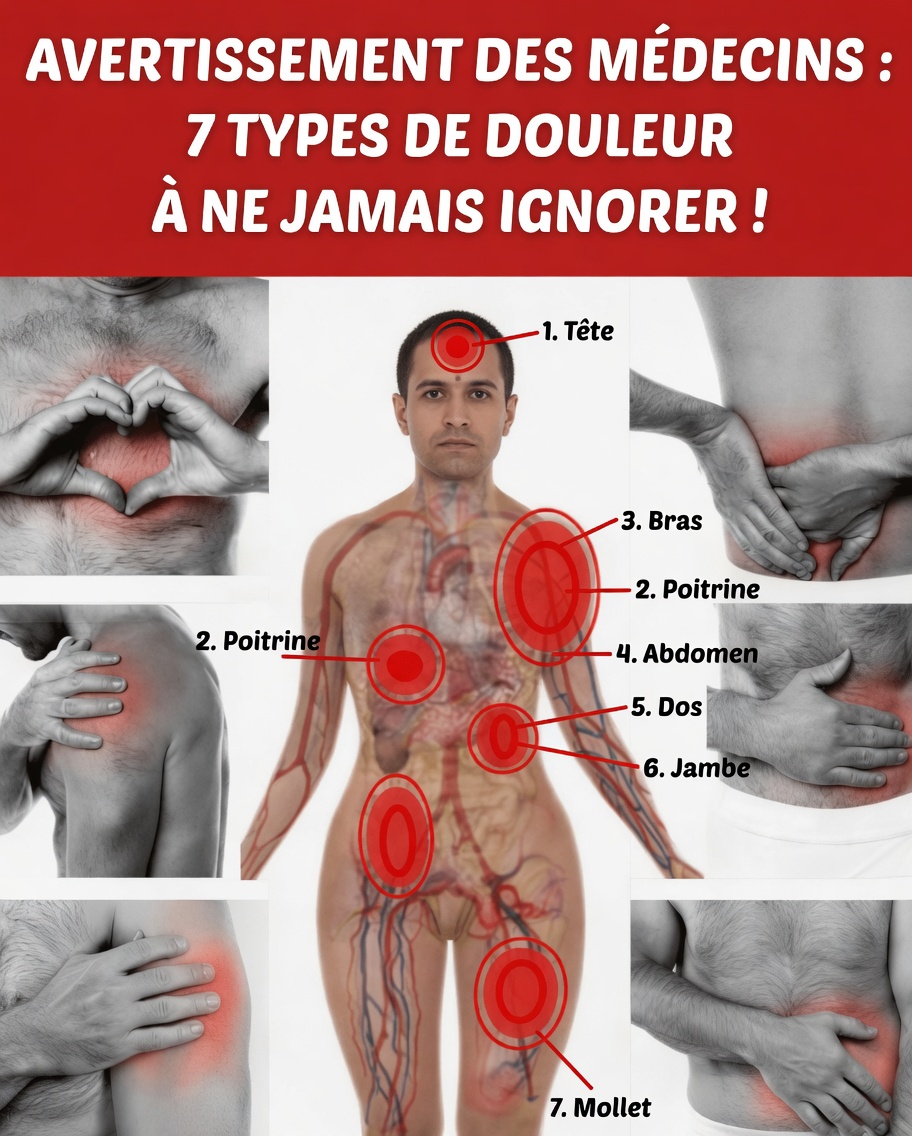 Avertissement des médecins : 7 types de douleur que vous ne devriez jamais ignorer