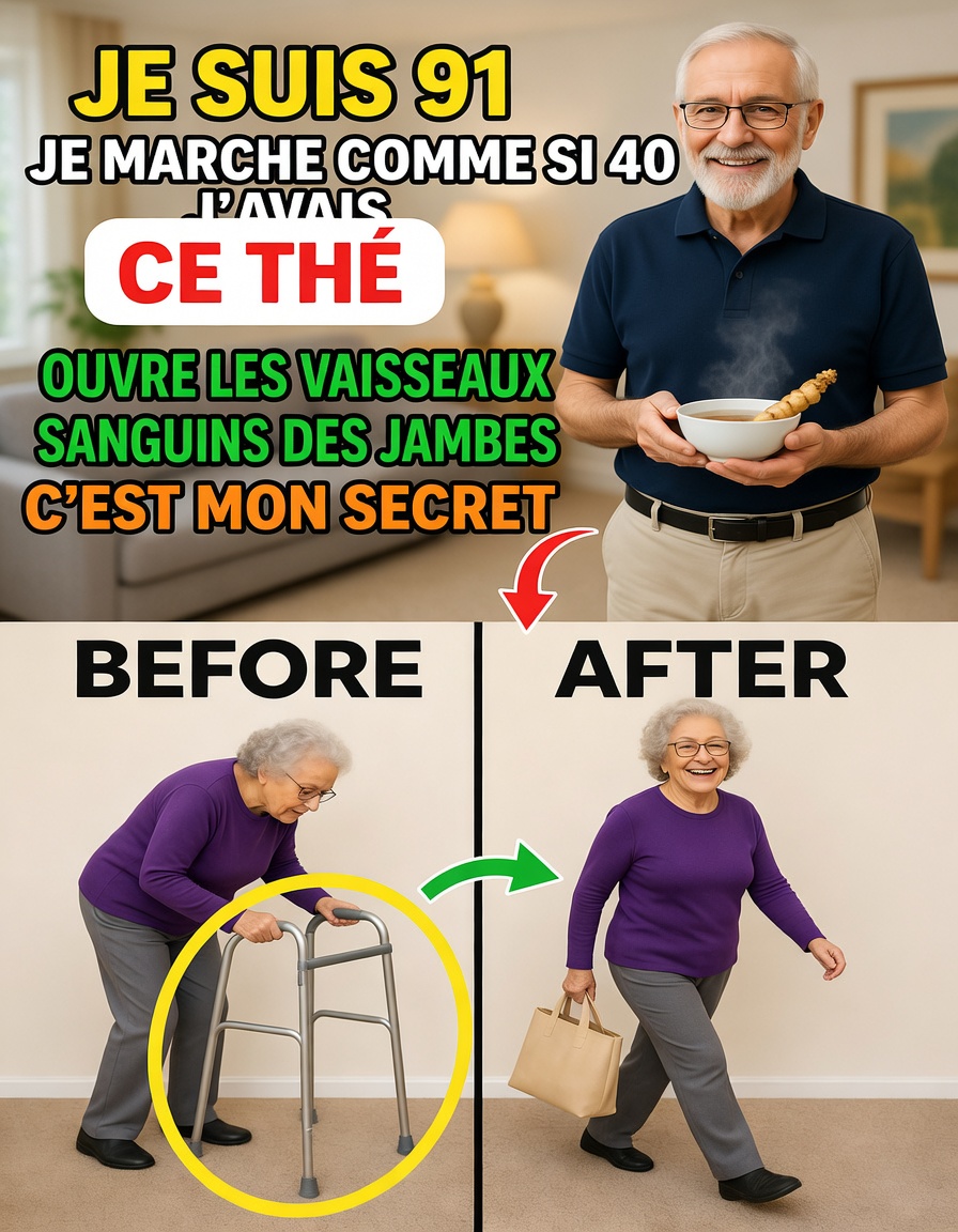 Plus de 60 ans ? Ces 3 thés pourraient aider à soutenir la santé musculaire et la confiance en marchant