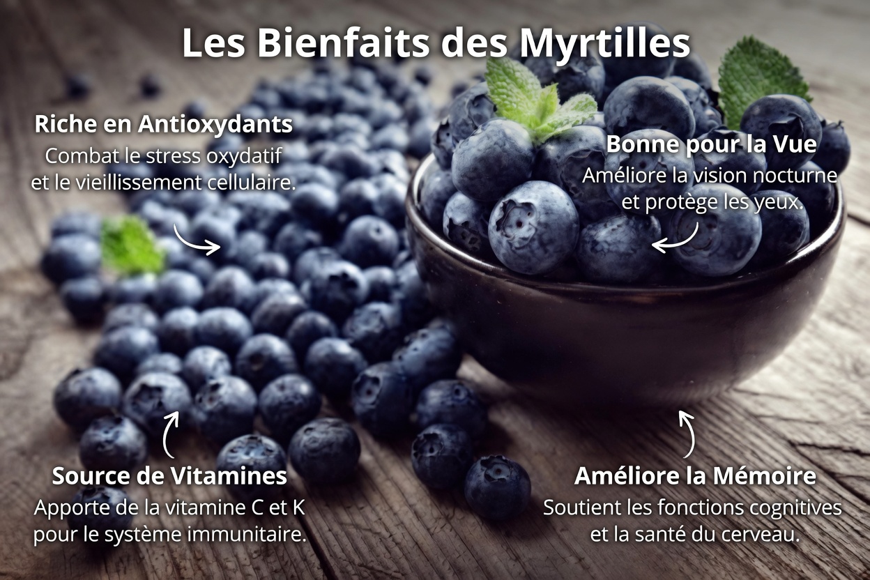 Personnes âgées : ne mangez jamais des myrtilles avec ces 3 aliments !