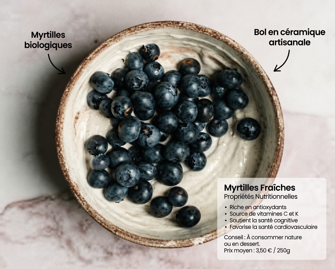 Personnes âgées : ne mangez jamais des myrtilles avec ces 3 aliments !