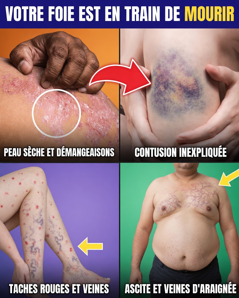 Avertissement : 12 signes étranges indiquant que vous souffrez de lésions hépatiques