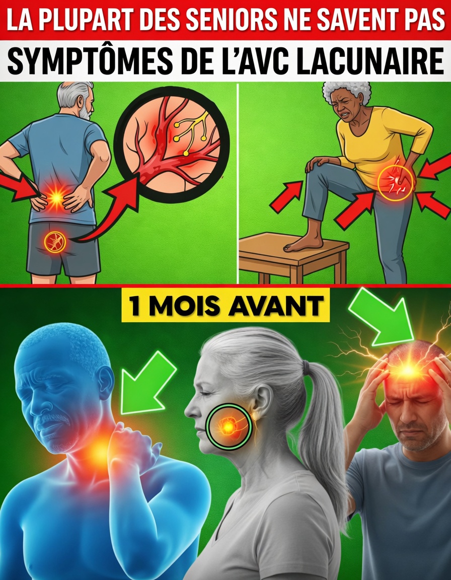 7 Signes avant-coureurs d’un AVC lacunaire chez les personnes de plus de 60 ans que tout le monde néglige, surtout le numéro 4