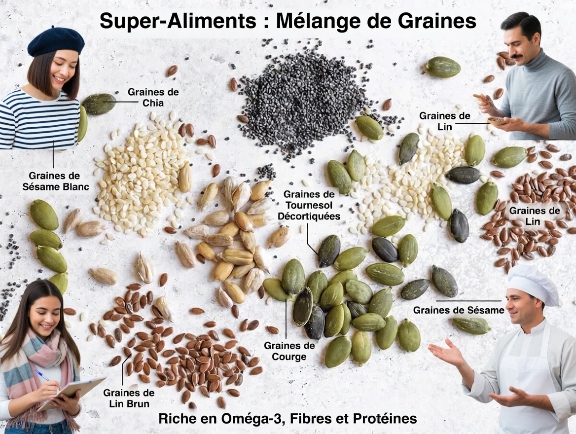 Le cancer DÉTESTE ces 6 graines — Seniors, mangez-en tous les jours (COMBATTEZ le cancer naturellement)