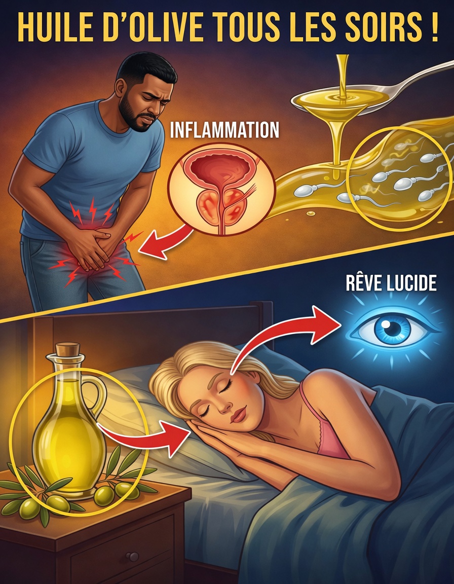 Le rituel du soir qui transforme des vies : ce qui se passe lorsque vous buvez de l’huile d’olive avant de vous coucher