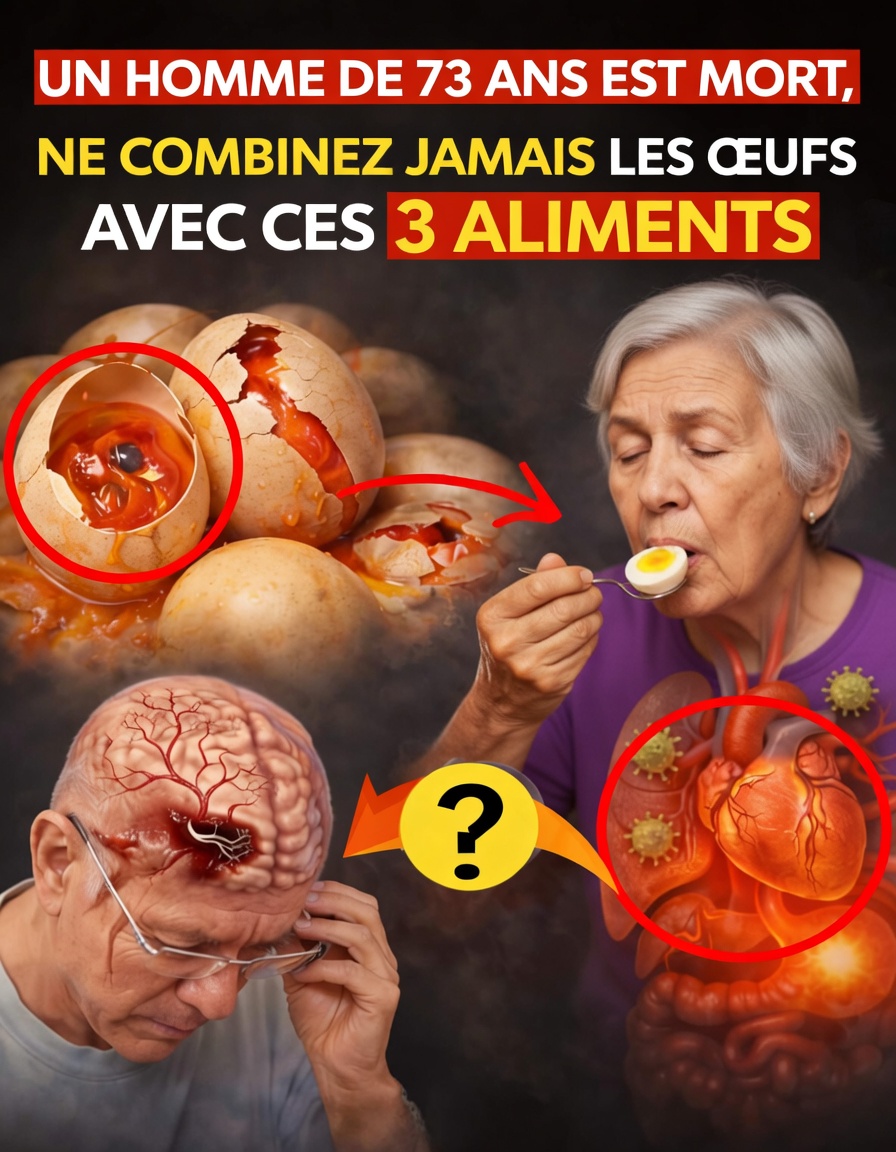 Alerte seniors : les 3 aliments courants que vous ne devriez jamais combiner avec des œufs