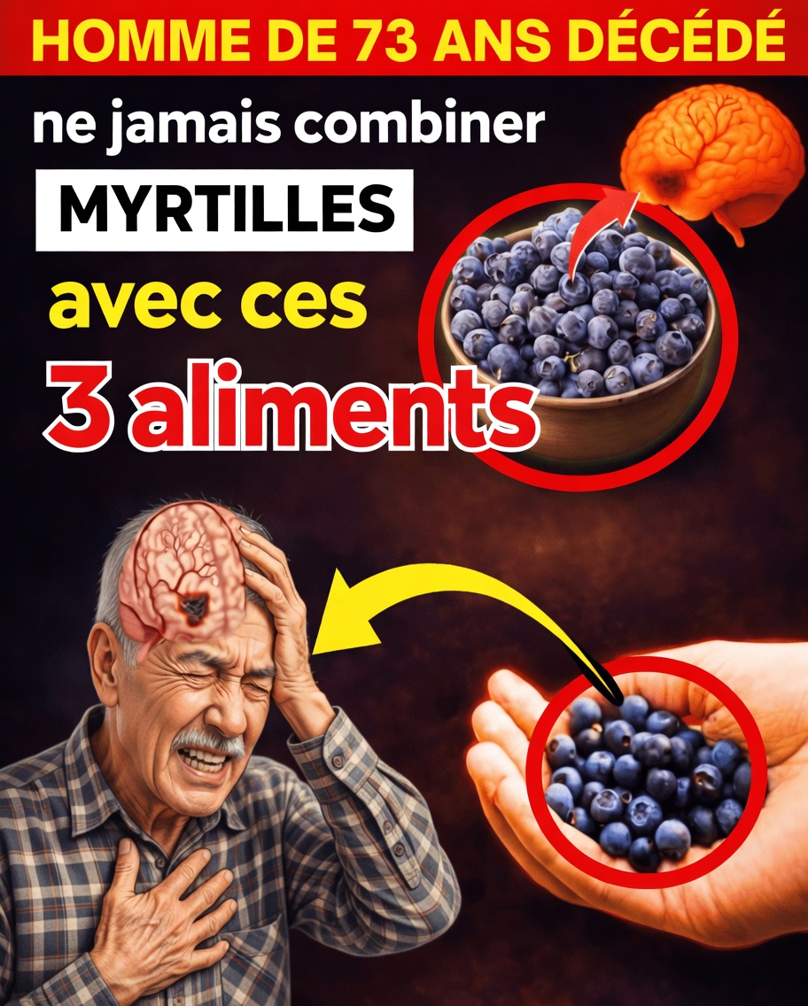 Seniors : ne mangez jamais de myrtilles avec ces 3 aliments courants (révélez plutôt tout leur potentiel pour un vieillissement en bonne santé)