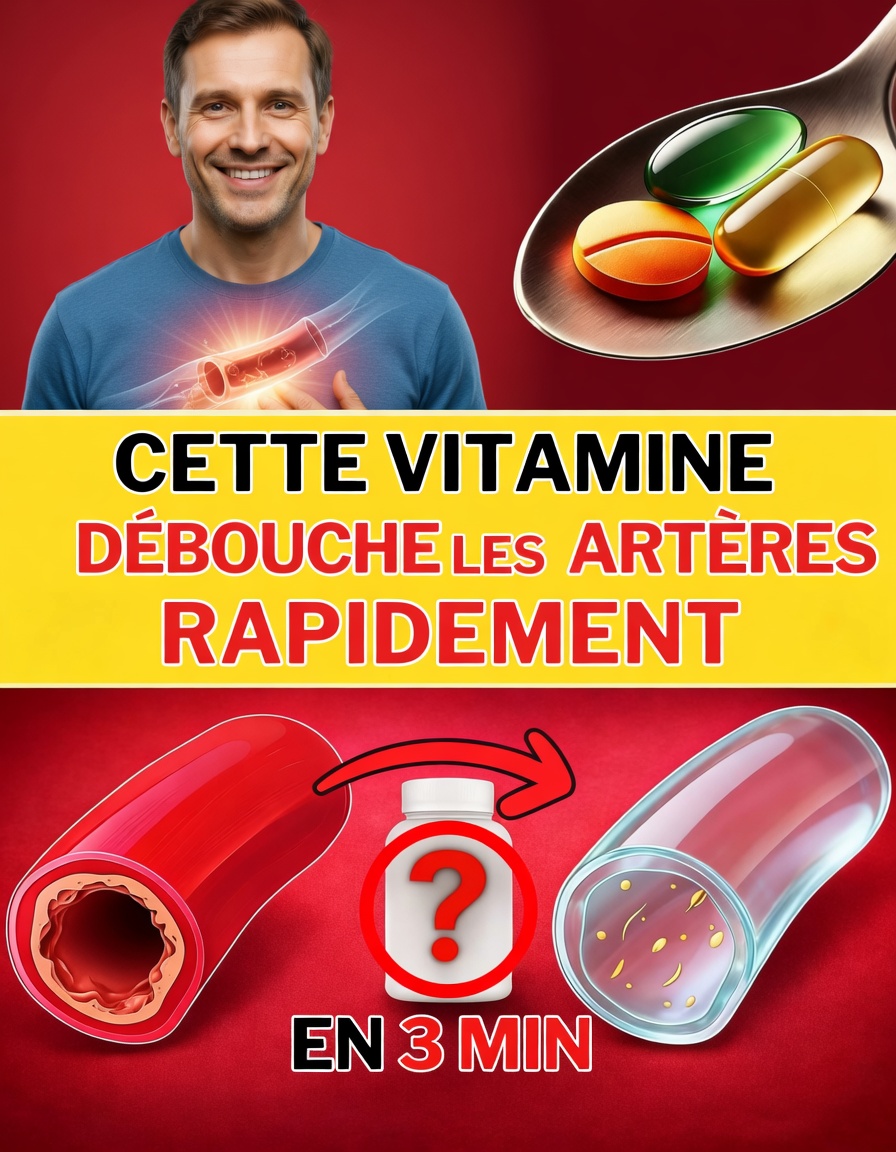Les meilleures vitamines pour NETTOYER les artères et stimuler la circulation sanguine
