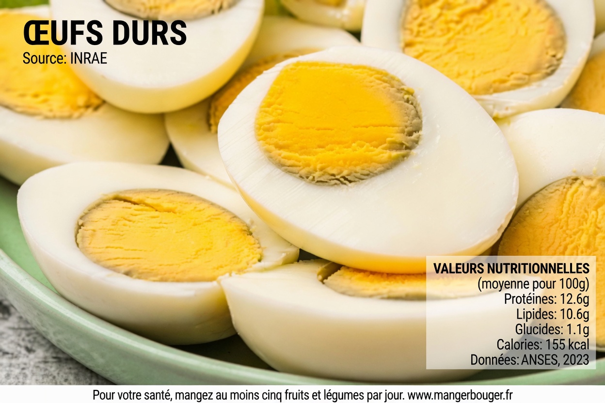 Qu’est-ce qui cause l’anneau vert autour des œufs durs ?