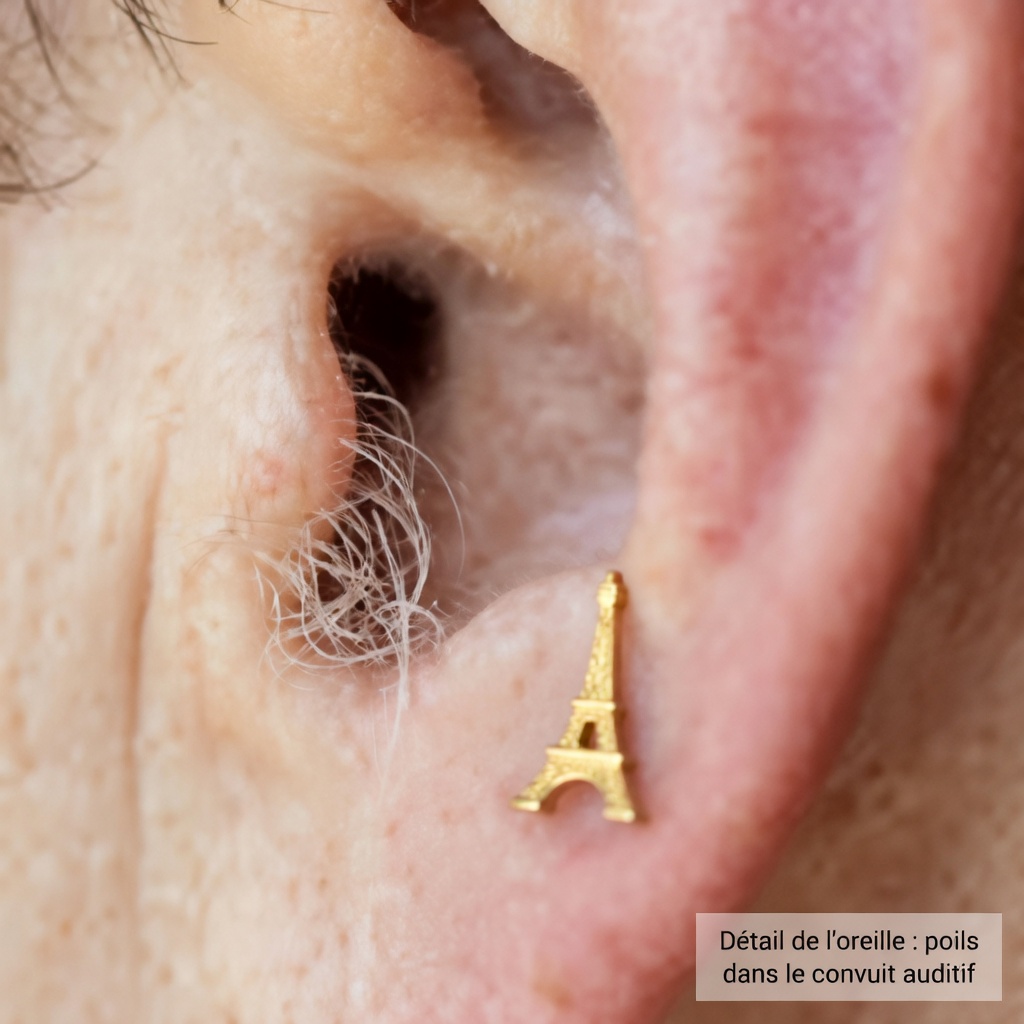 Poils d’oreille et votre santé : ce que les médecins disent de ce signe corporel négligé