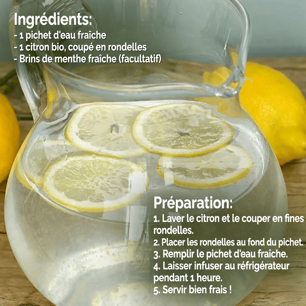 Un homme de 70 ans boit de l’eau au citron pour traiter l’hypertension artérielle depuis 2 ans