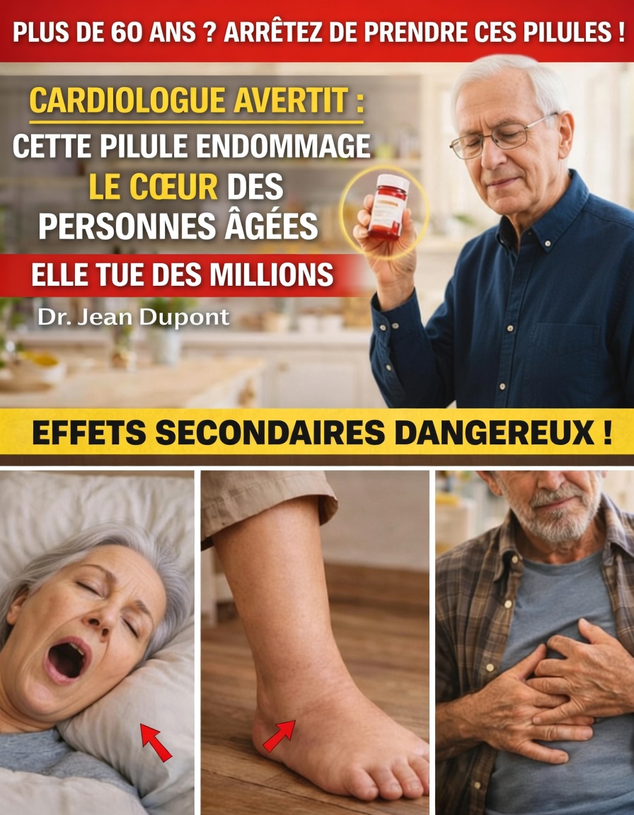 Alerte d’un cardiologue : cette pilule courante pourrait-elle nuire au cœur des personnes âgées plus que vous ne le pensez ?