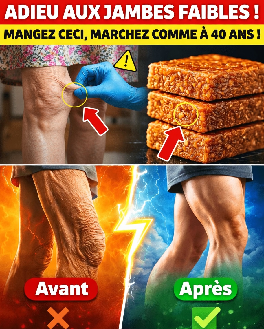 Des jambes plus FORTES même après 80 ans ? Mangez CECI tous les jours (conseils santé pour seniors)