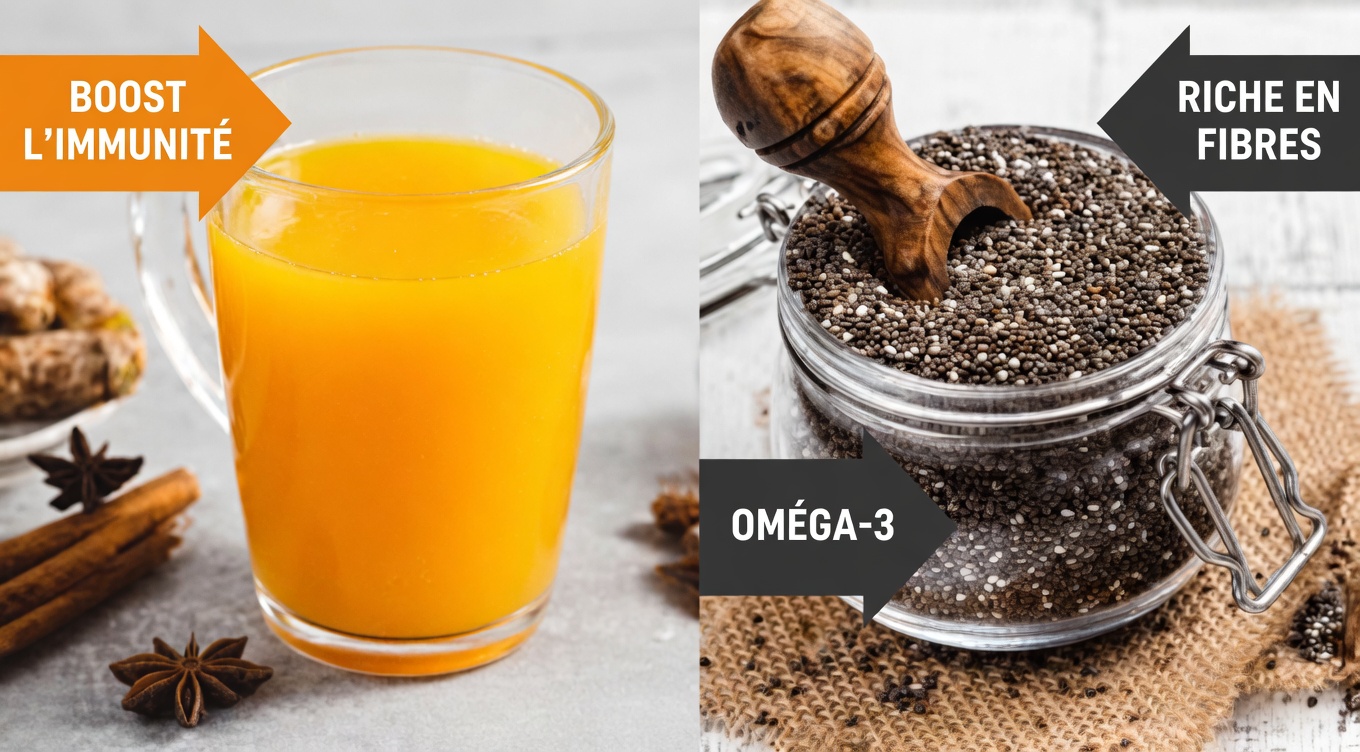 Le mélange santé ultime : comment le miel, la cannelle, le curcuma, le vinaigre de cidre de pomme et les graines de chia peuvent améliorer votre bien-être