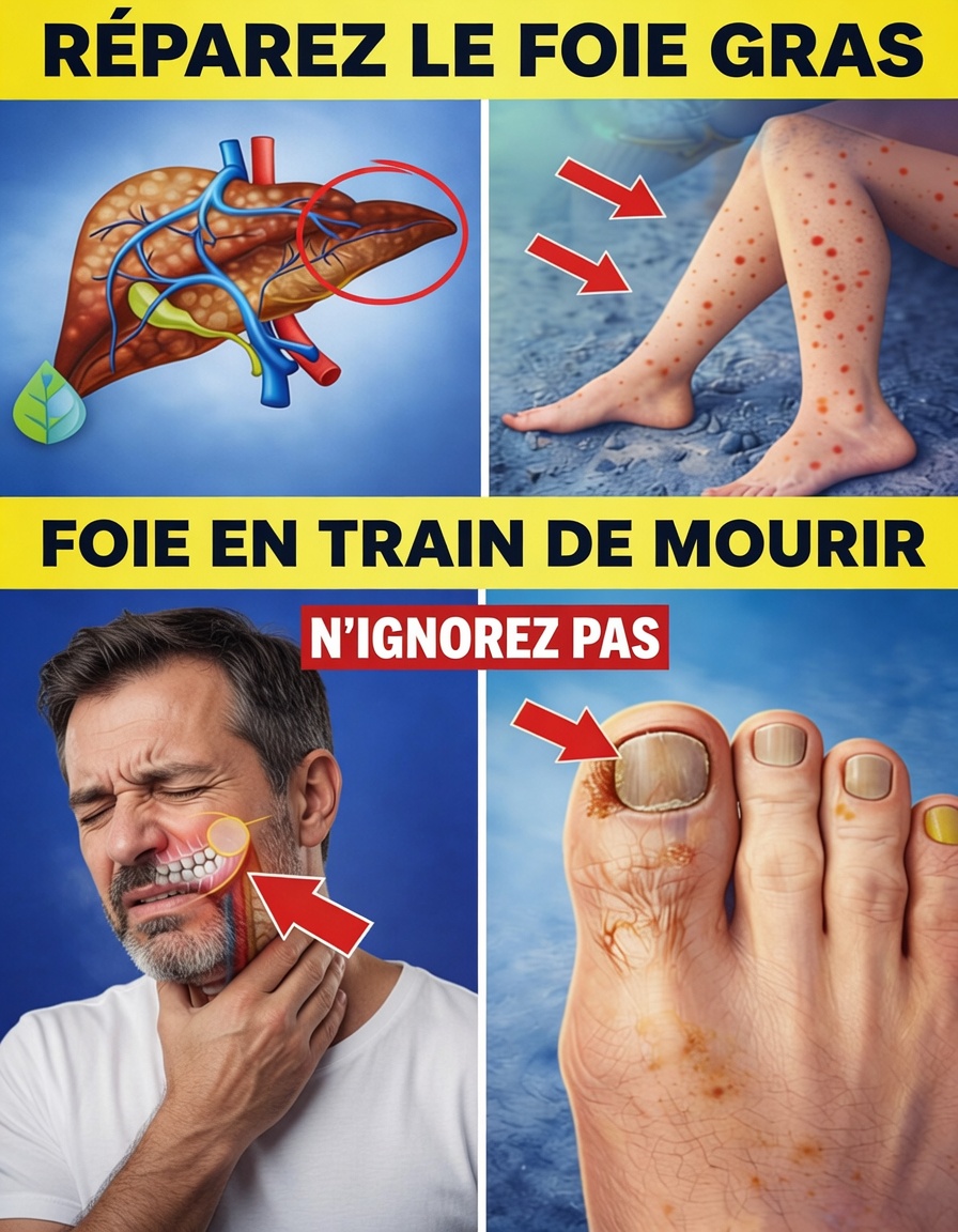 11 signes étranges de lésions hépatiques à ne pas ignorer