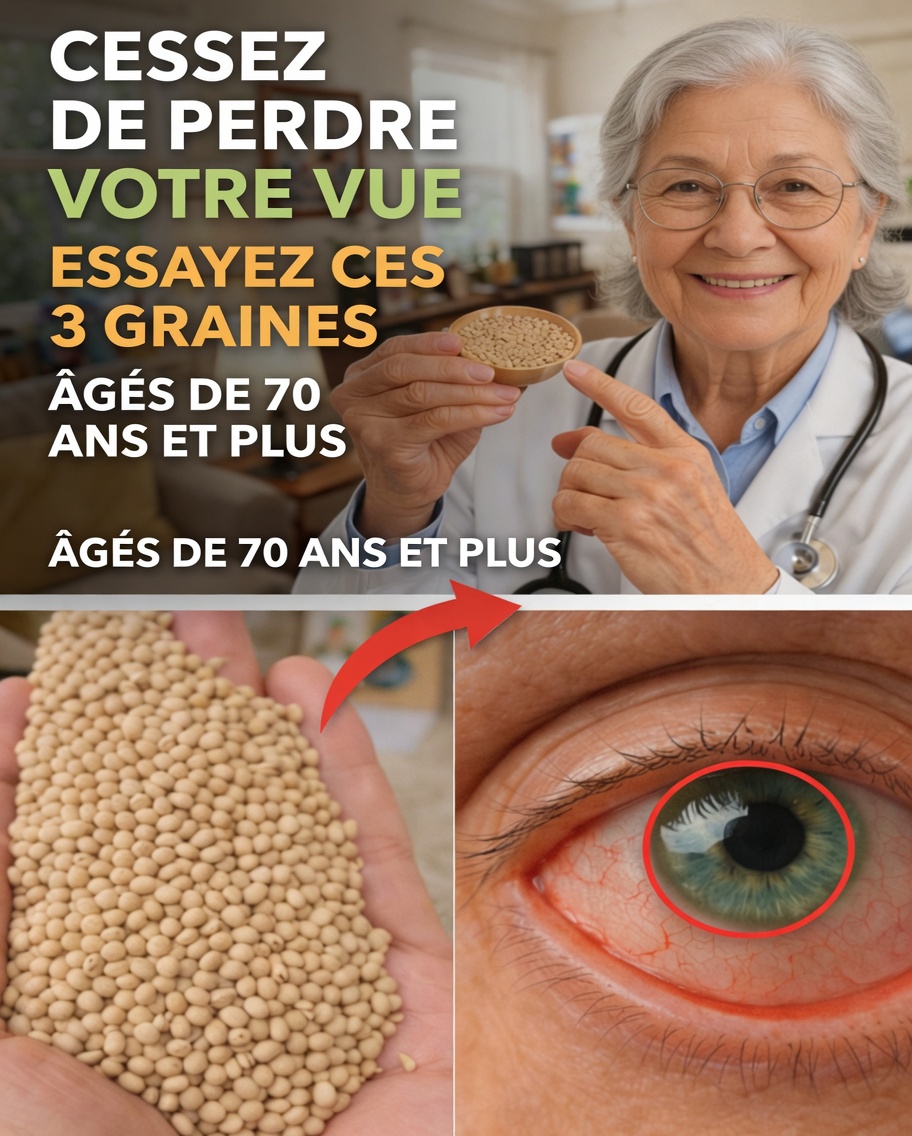 Mangez cette graine et regardez votre vision s’améliorer — surtout après 60 ans !