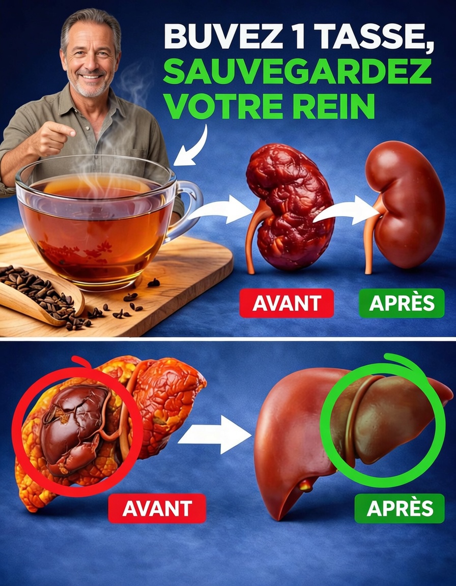 Les boissons du soir qui aident à réparer les reins et à réduire naturellement la créatinine