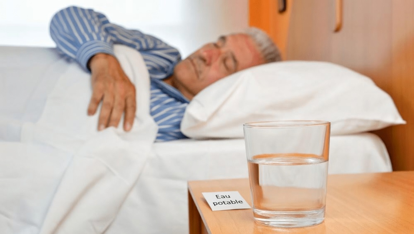 SENIORS : Vous n’arrivez pas à dormir toute la nuit ? Buvez CECI au lieu de l’eau pour un sommeil profond instantané