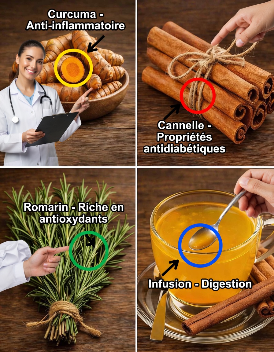 La boisson aux herbes magique contre le diabète, la circulation sanguine, le foie gras et les douleurs osseuses